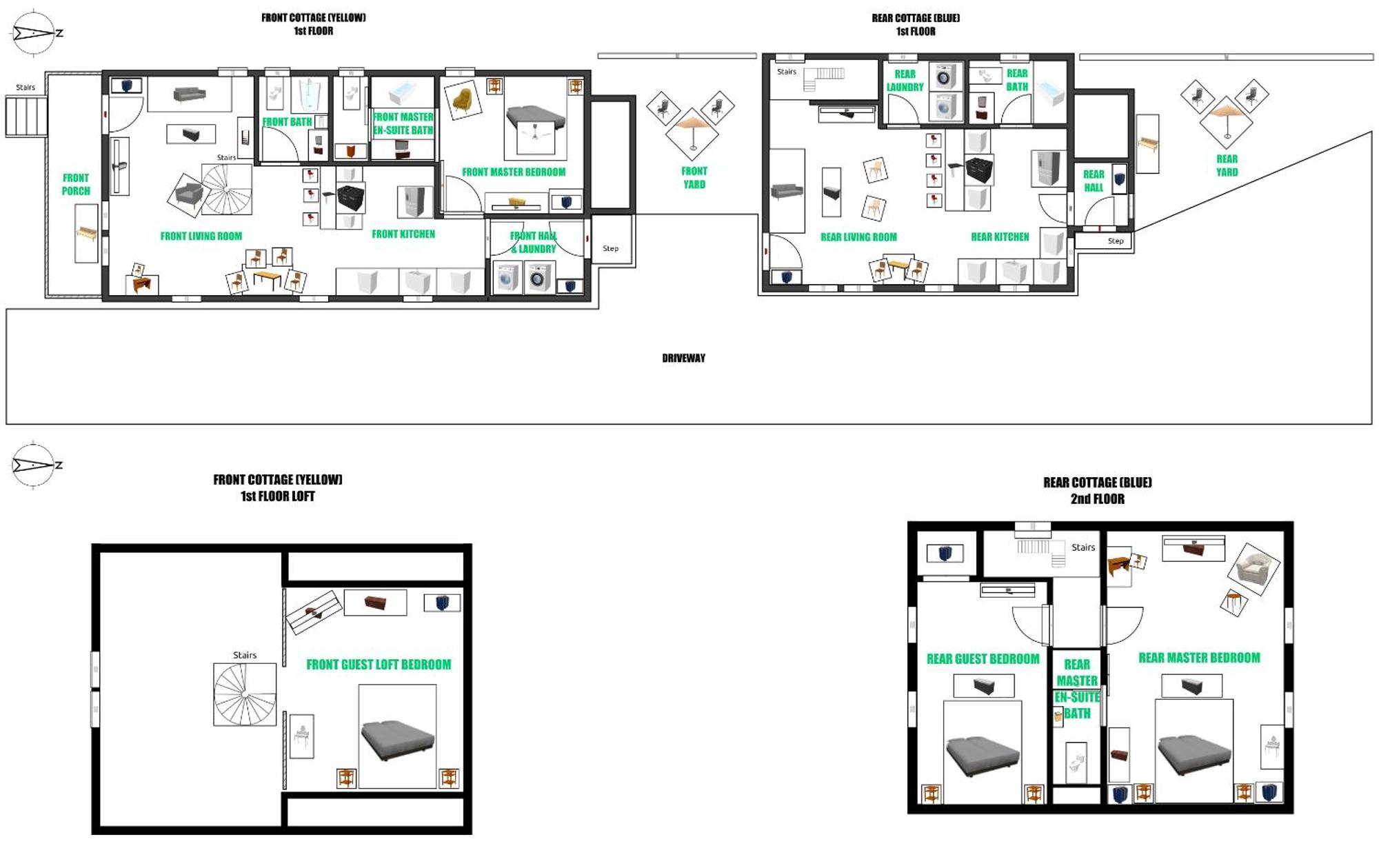 Walkable Elmwood Cottage, No Chores 4Bath 4Br 4Car Buffalo Kültér fotó